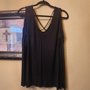 Elegant Black Women's Tank Top